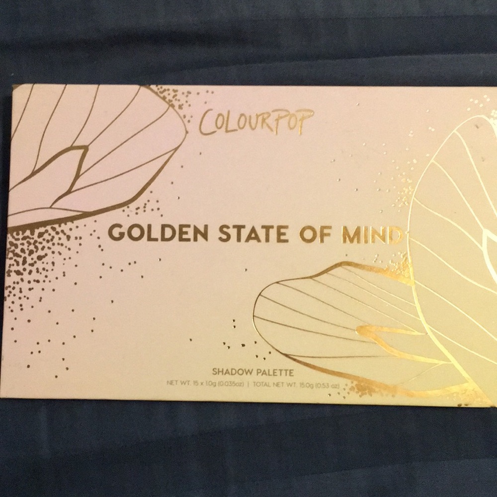 Used once ColourPop eye shadow pallet.